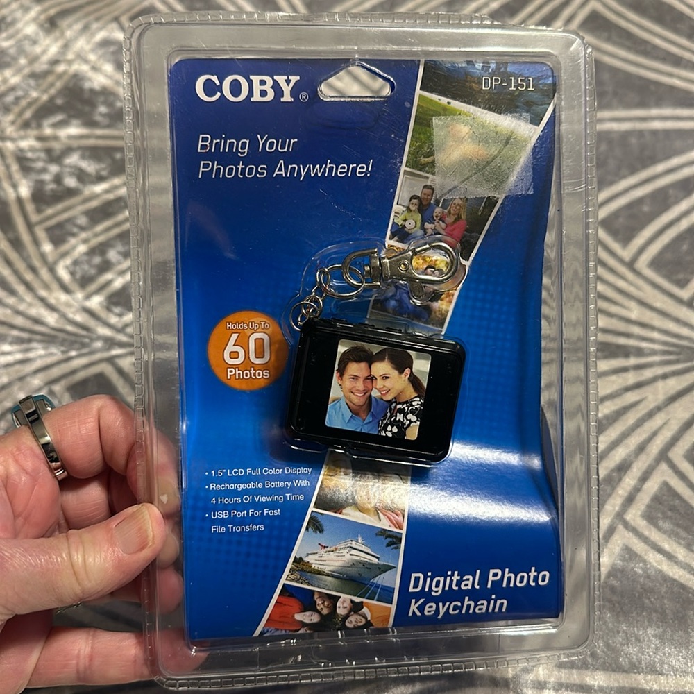 Colby Digital Keychain NWT